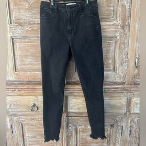 Abercrombie & Fitch Women's Dark Gray Black Skinny Jeans